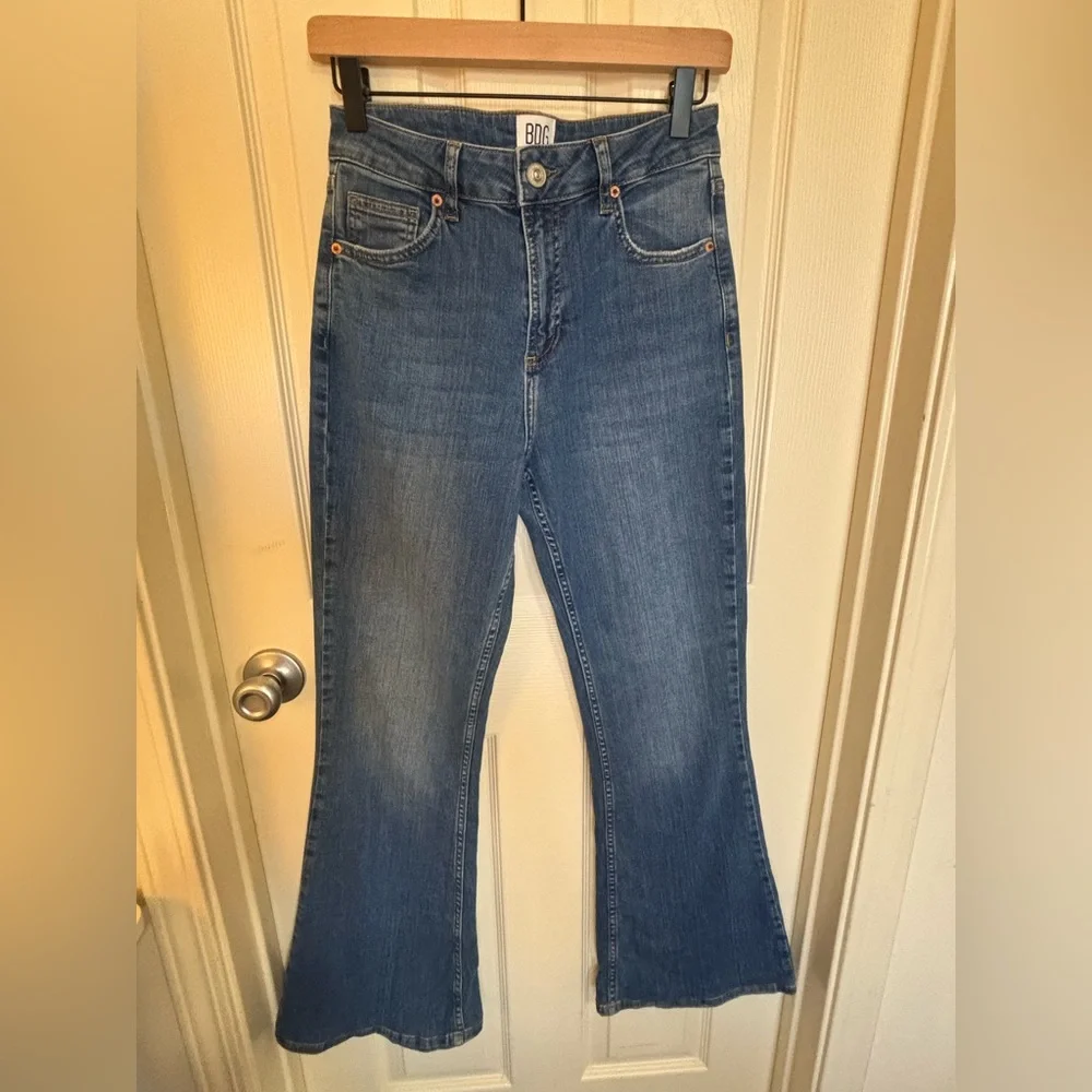 BDG Urban Outfitters Women’s Flare Jeans W28 L32 - Picture 2 of 5